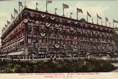 NJ   NEWARK   Hahne & Co. Department Store / Storefront p...