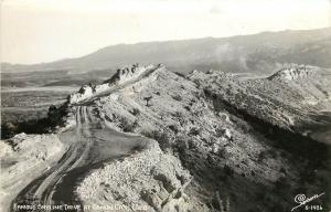 c1940 Real Photo PC Skyline Drive at Canon City CO Sanborn S-1426 Fremont County