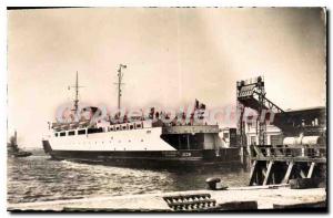 Old Postcard Dunkirk boat St Germain Le Depart