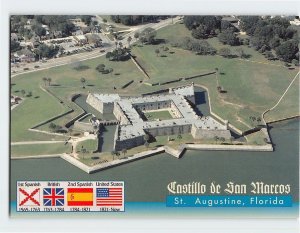 Postcard Castillo de San Marcos, St. Augustine, Florida