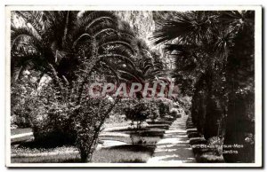 Old Postcard Beaulieu sur mer Gardens