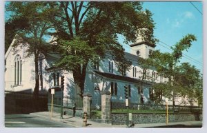 St Paul's Church, Halifax, Nova Scotia, Vintage 1968 Postcard, Slogan Cancel
