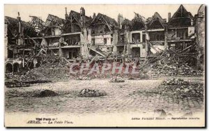 Old Postcard Arras Little Place Army