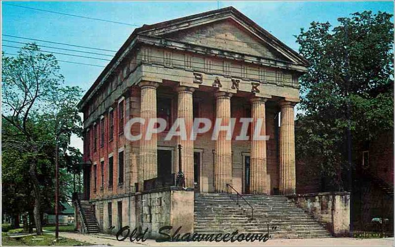 Old Postcard This bank at Old Shawneetown