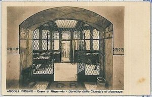 34061   CARTOLINA d'Epoca ASCOLI PICENO città : CASSA RISPARMIO 1951