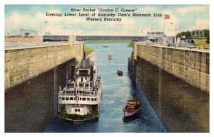 Postcard BOAT SCENE Knoxville Tennessee TN AP1846