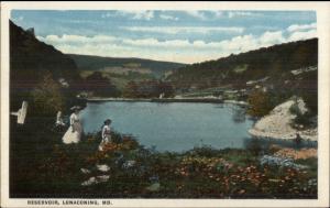 Lonaconing MD Resevoir c1920 Postcard rpx