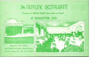 Florida St Augustine The Neptune Restaurant