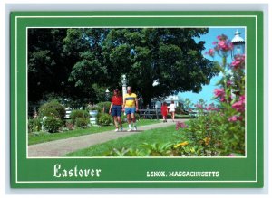 Vintage Eastover Walking Lenox Massachusetts. Postcard #5D E