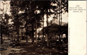 Postcard Ponce de Leon Park, The Coney Island of Atlanta, Georgia 1906 JD8