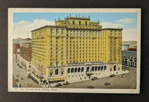 Vintage The Olympic Hotel Seattle Washington Picture Postcard