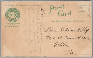 SAN FRANCISCO CA PANAMA PACIFIC EXPOSITION ANTIQUE POSTCARD