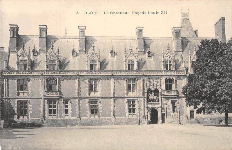 BR71370 facade louis XII  blois le chateau france