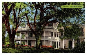 Postcard HOUSE SCENE Natchez Mississippi MS AQ5662