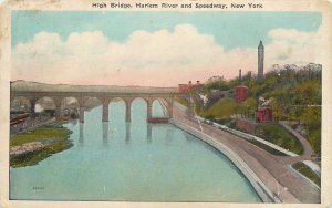 United States New York High Bridge Harlem River and Speedway