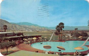 Palm Springs California Shadow Mountain Club Swimming Pool Postcard AA40402