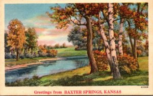 Kansas Greetings From Baxter Springs