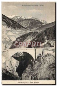 Postcard Briancon Old Bridge & # 39Asfeld