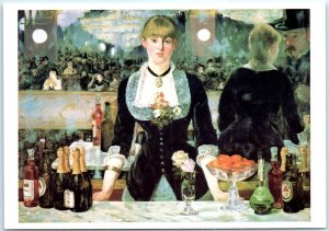 M-80469 A Bar at the Folies-Bergère By Edouard Manet Paris France