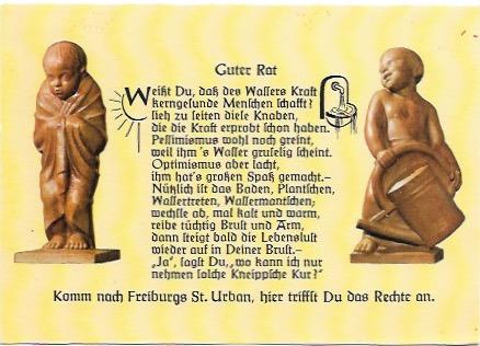 Germany 1975.  Poem - Guter Rat