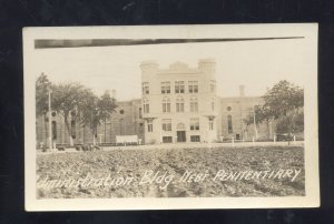 RPPC LINCOLN NEBR. NEBRASKA STATE PENITENTIARY PRISON REAL PHOTO POSTCARD AZO