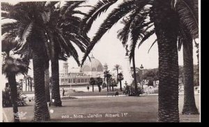 France Nice Jardin Albert 1er Real Photo