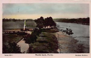 North Inch, Perth, Scotland, Great Britain, 1911 Real Photo Postcard, Used