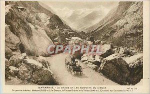 Old Postcard Gavarnie chaos and peaks circus