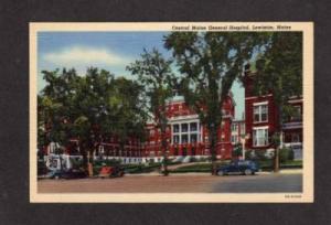 ME Central Maine Hospital LEWISTON MAINE Postcard PC