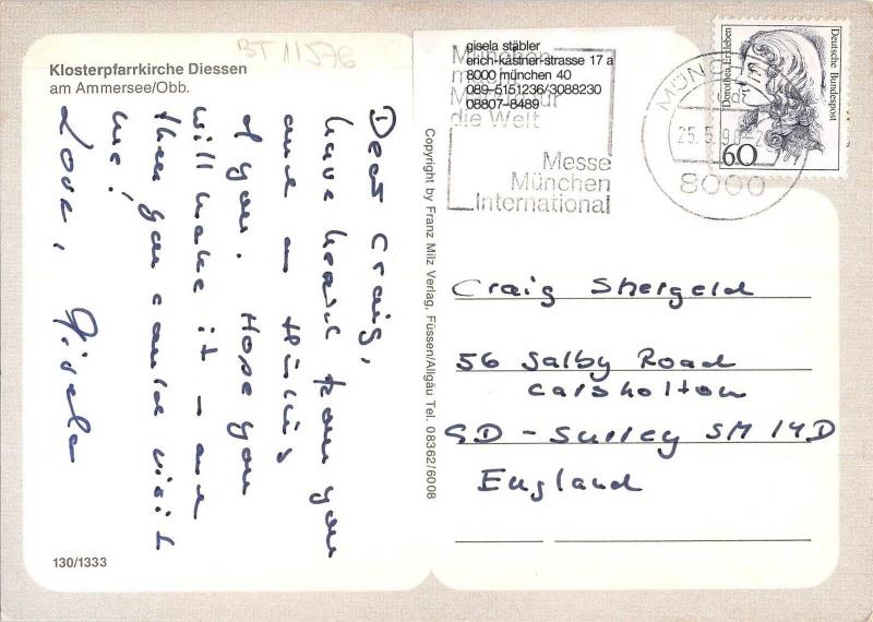 BT11576 Klosterpfarkirche diessen am ammersee         Germany