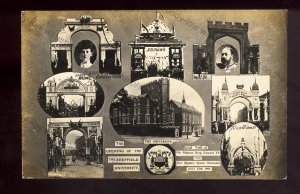 ROY390 - King Edward VII - Opening of Sheffield University in 1905 - Postcard