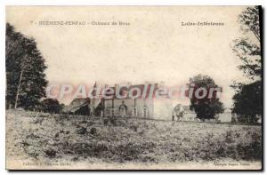 Postcard Old Guemene Penfao Chateau de Bruc