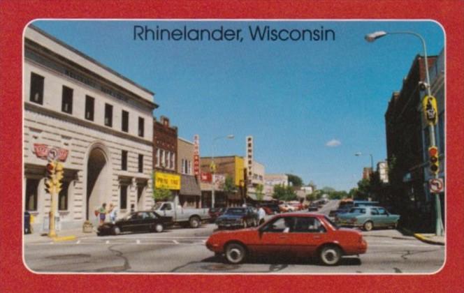 Wisconsin Rhinelander Main Street