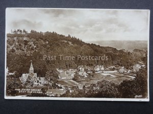 Somerset EAST CLEVEDON The Swiss Valley c1943 Old RP Postcard