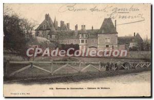 Old Postcard Chateaudun Chateau De Moleans