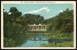 Rustic Bridge, Humboldt Park, Chicago, ILL