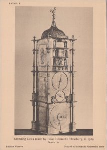 British Museum Postcard-Standing Clock, Isaac Habrecht, Strasburg 1589 - RR17384