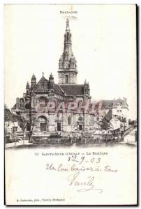 Postcard Old Ste Anne D Auray Basilica