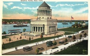 Vintage Postcard General Grant National Memorial Tomb City park in New York City