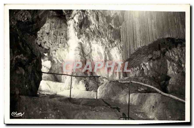 Postcard Old Grotto of Saint Julien La Balme on Cerdon Ain The canopy of the ...