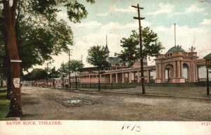 Vintage Postcard 1913 Savin Rock Theatre Amusement Park West Haven Connecticut