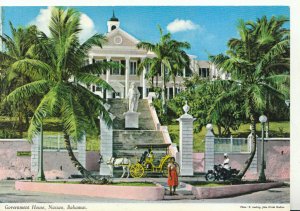 Caribbean Postcard - Government House - Nassau - Bahamas - Ref TZ119