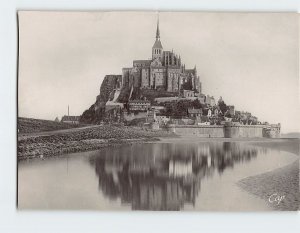 Postcard Mont Saint Michel Normandy France