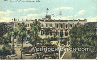 Governor's Palace Matanzas Republic of Cuba 1911 