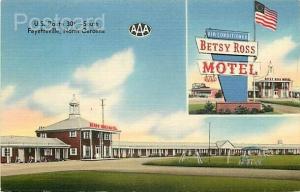 NC, Fayetteville, North Carolina, Betsy Ross Motel, Multi View,Mellinger Studios