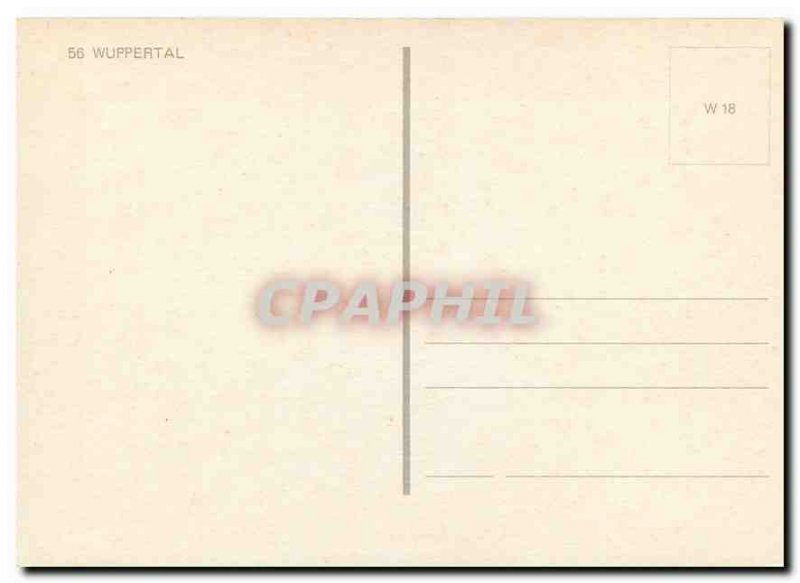 Modern Postcard Wuppertal