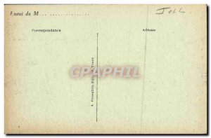 Old Postcard Chinon Castle Ruins