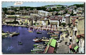 Cassis Sea Postcard Old Port