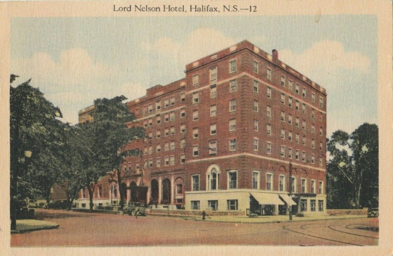 HALIFAX , Nova Scotia, 1931 ; Lord Nelson Hotel