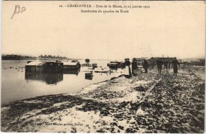 CPA CHARLEVILLE - Crue de la Meuse (155167)